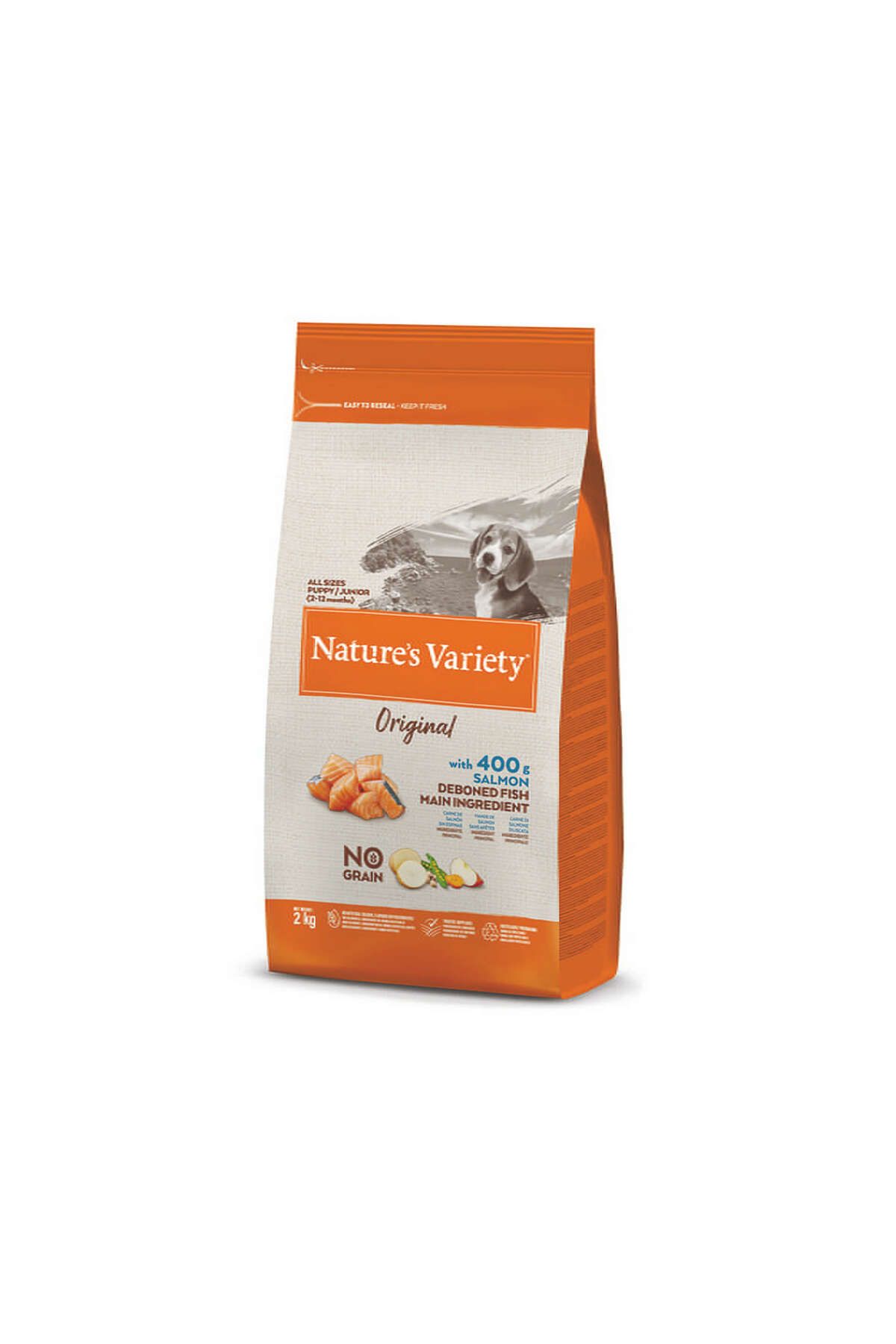 NATURES VARİETY N.v. Dog No Graın Junıor Salmon 2 Kg DRSTR