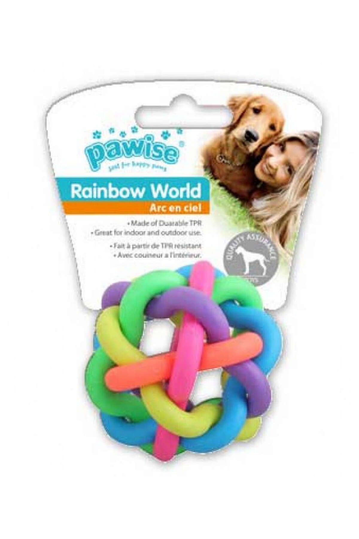 Pawise Rainbow World Örgü Top Ø 7,5 cm YKTSN