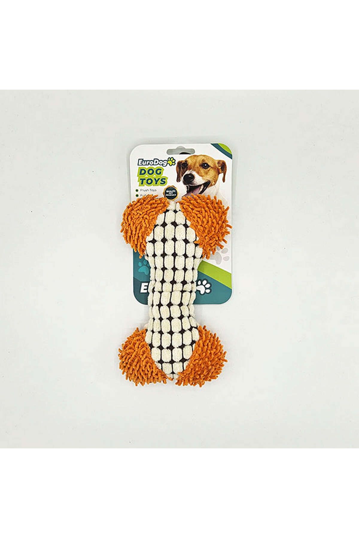 Eurodog Peluş Kemik Köpek Oyuncağı 18x12 Cm GLSTD