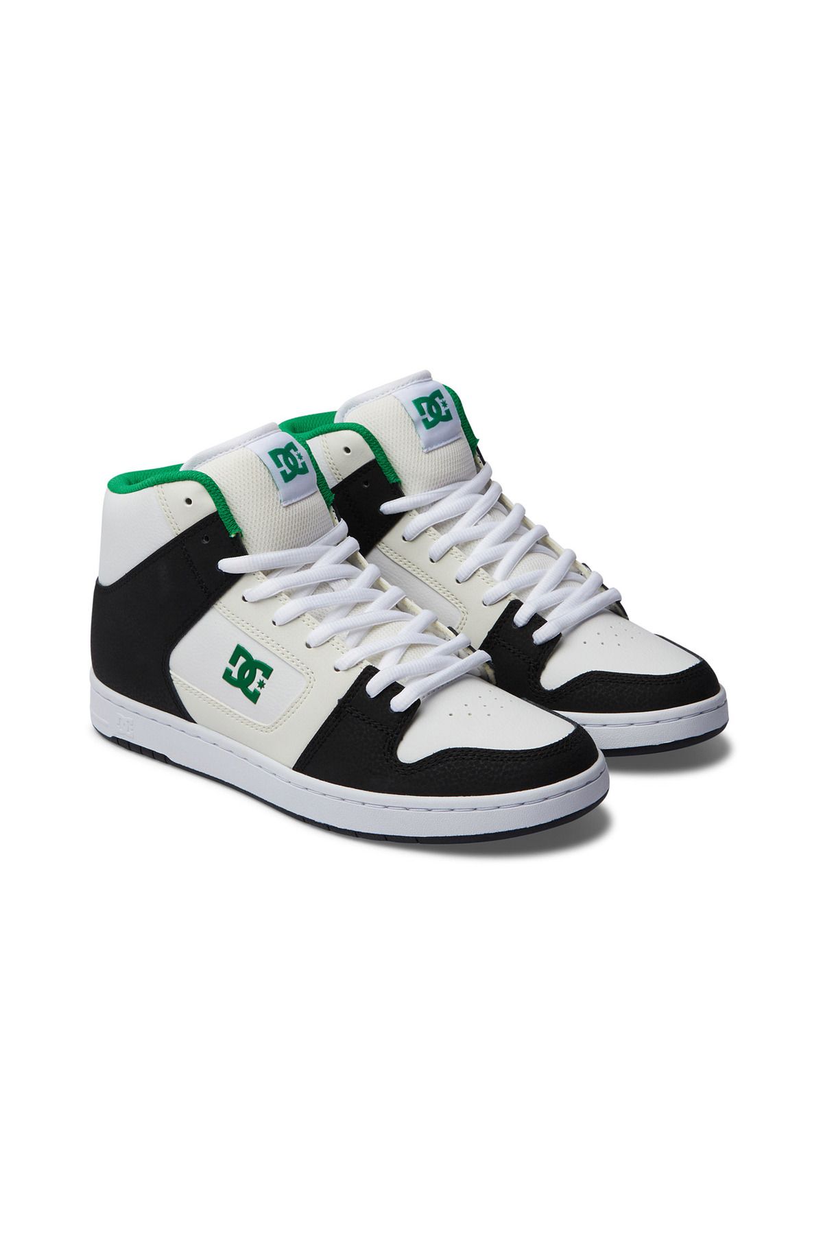 DC-Manteca 4 Hi Men's Shoes - Black/White/Green 3