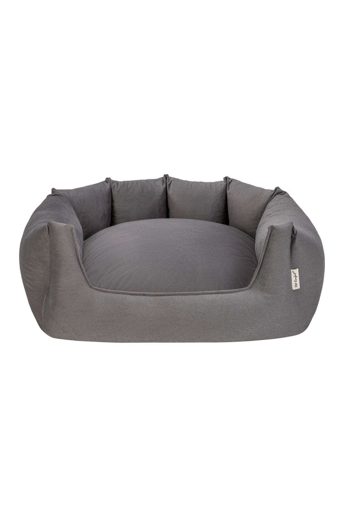 Pet Comfort Barcelona Kedi ve Köpek Yatağı Gri 75x65cm BSTMY