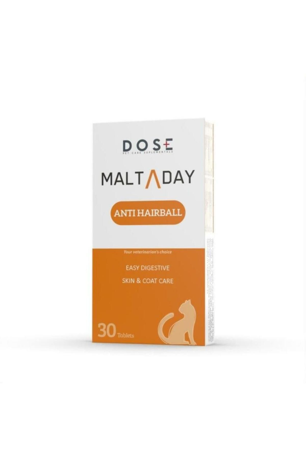 DOSE Malt A Day Anti-hairball Tablet - Petshopundan