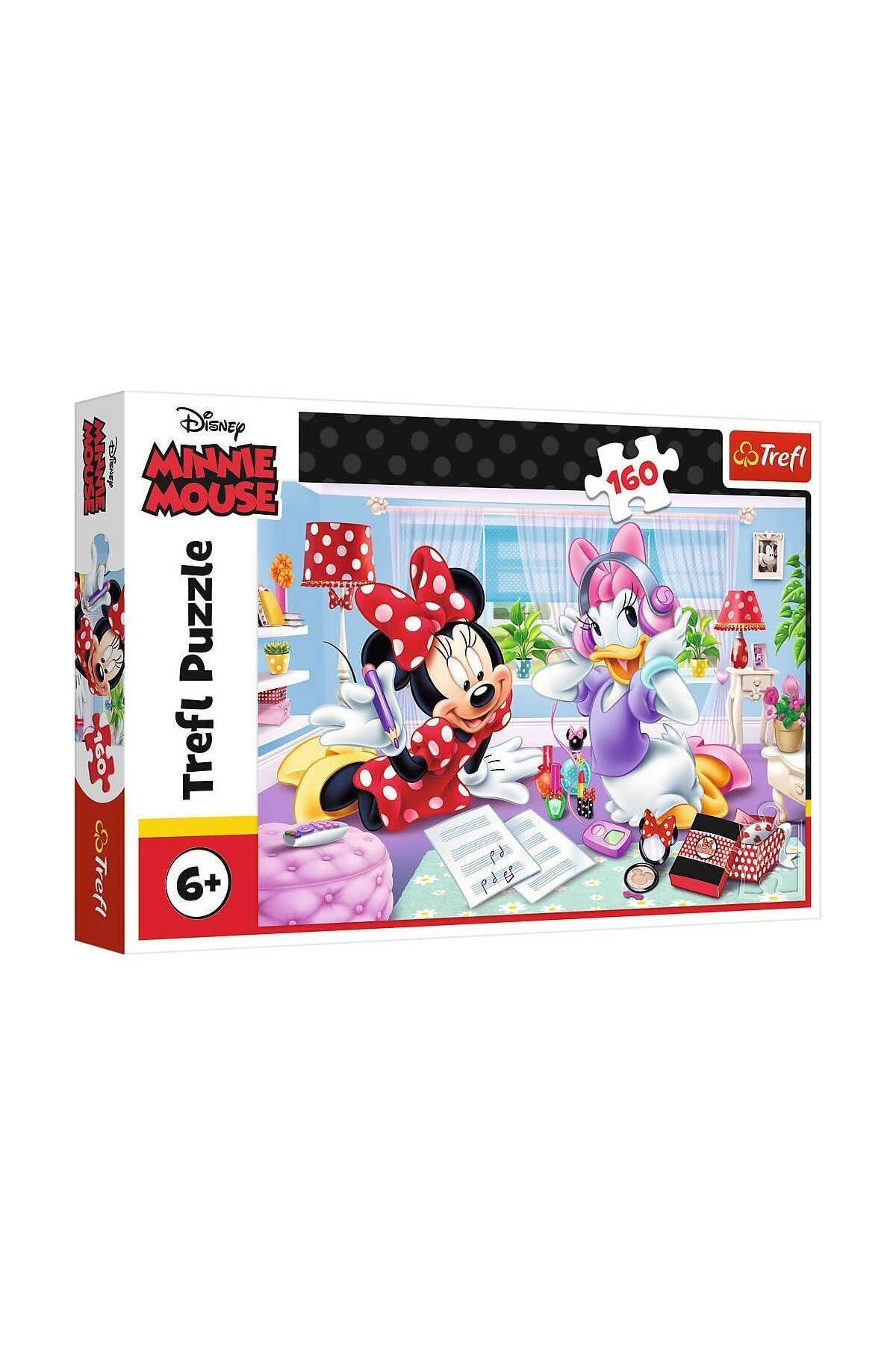 Lucest Lucesturg Puzzle-15373 Minnie 160 Parça Puzzle -Vardem New