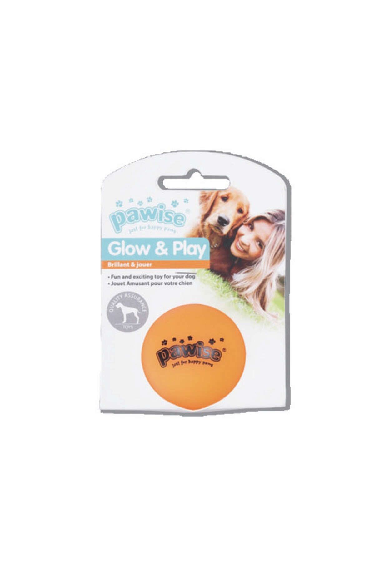 Pawise Vinyl Toy-Luminous Ball S Köpek Oyuncağı YKTSN