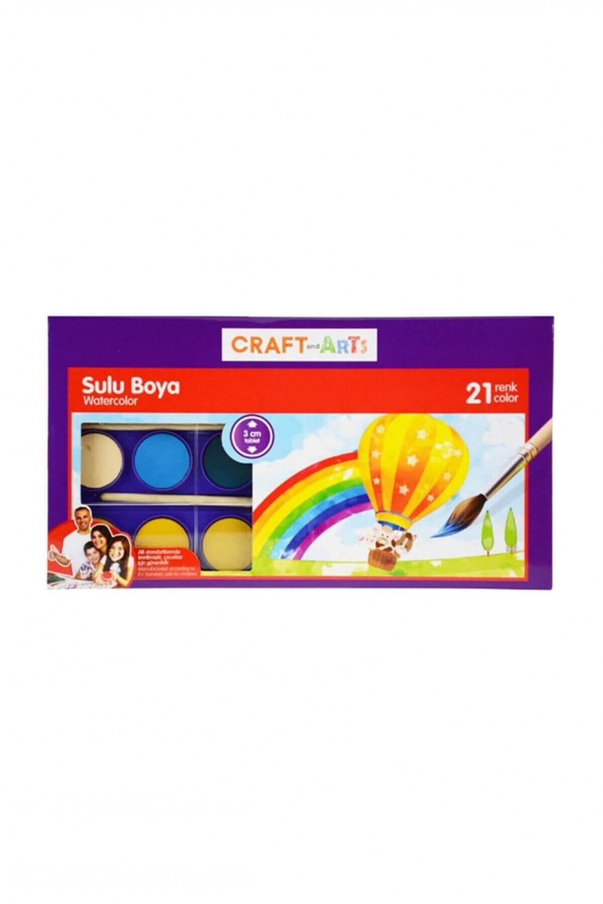 Craft and Arts 21 Renk Sulu Boya / U1557kk-21