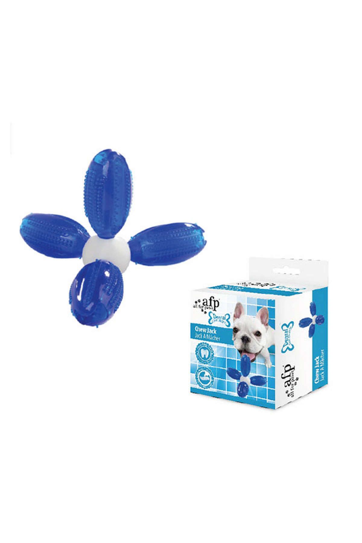 Afp Dental Chews-Chew Jack - 4 Lü Kaşıma Mavi GLSTD