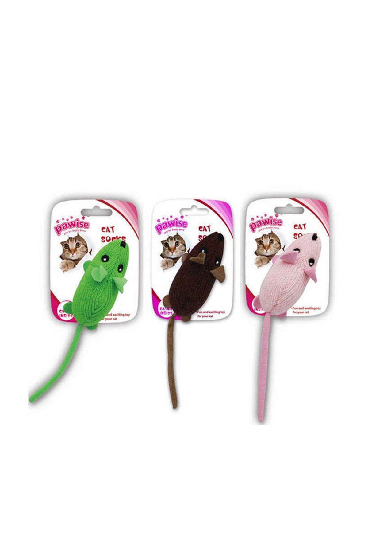 Pawise Simple Cat Peluş Oyuncak Fare SPTGL