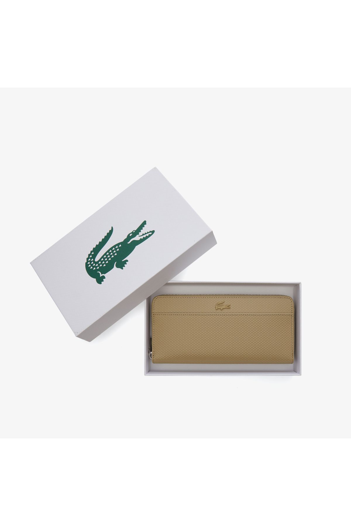 Lacoste-Chantaco Women's Beige Wallet 4