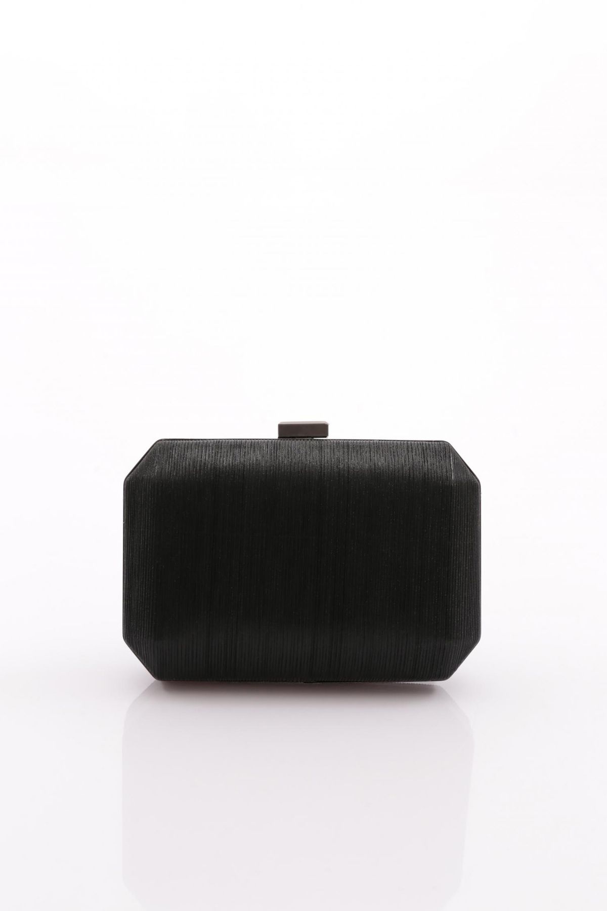 DGN-Laser Cut Black Evening Dress Clutch Bag - 31023152 3