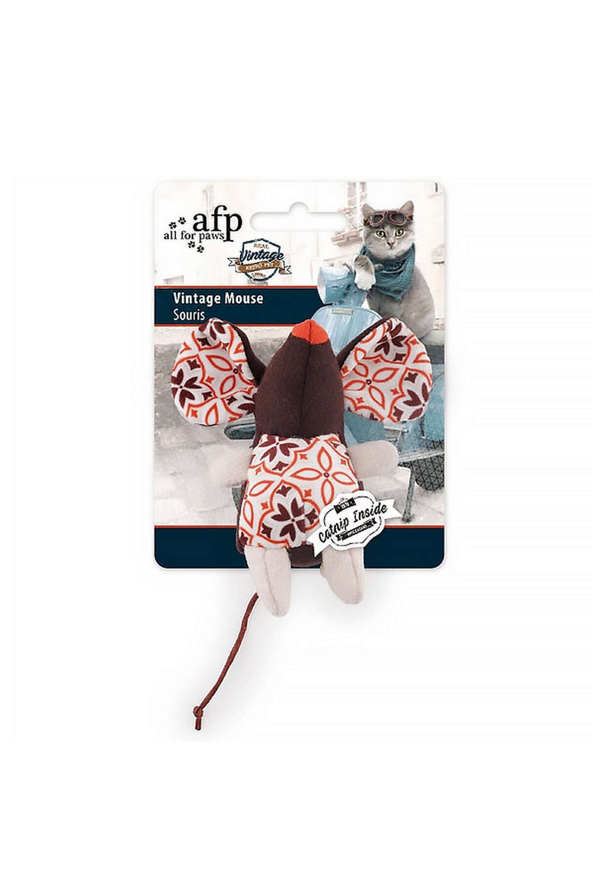 Afp Vintage Cat - Peluş Fare Oyuncak YKTSN