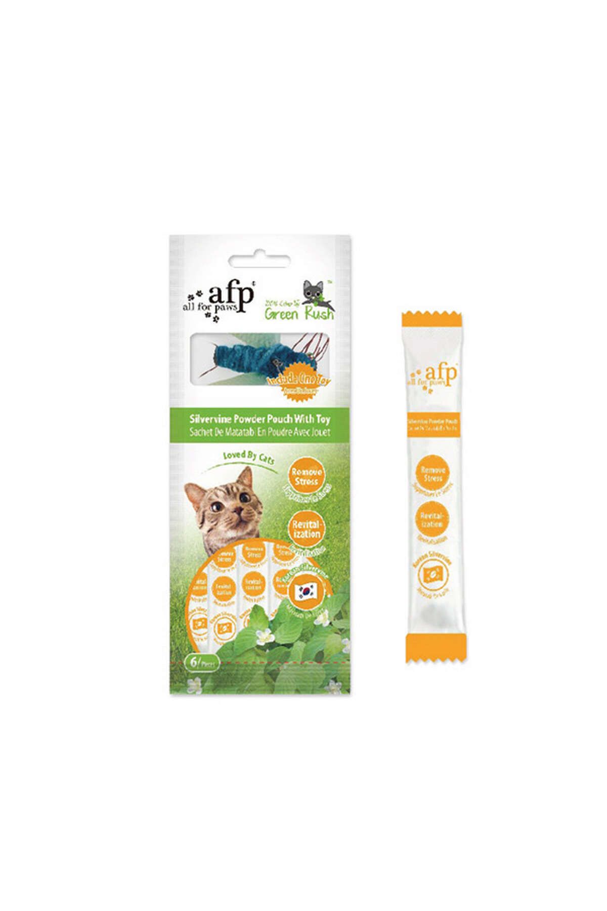 Afp Green Rush-Oyuncaklı Silvervine Toz 6 Lı