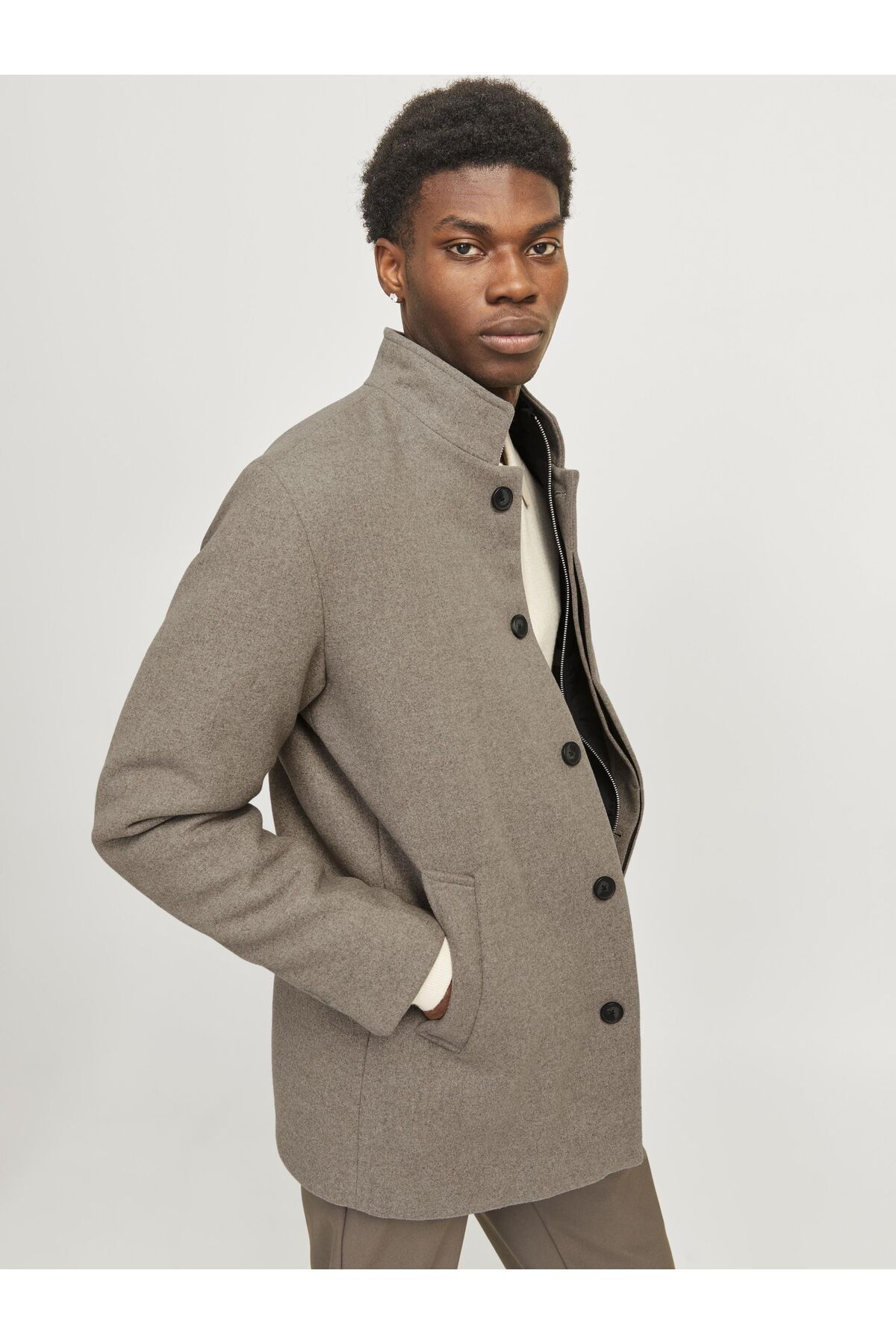 پالتو مردانه راسته | جک اند جونز Jack & Jones 12258674 - تصویر 7