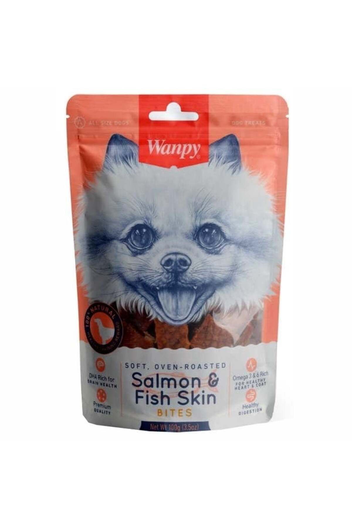 Orqinel Wanpy Yumuşak Somonlu Köpek Ödül Maması 100 Gr - Petshopundan