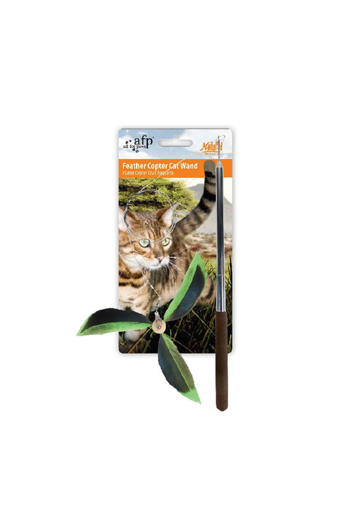 Afp Natural Instinct Feathercopter Kedi Olta.Yeşil YKTSN
