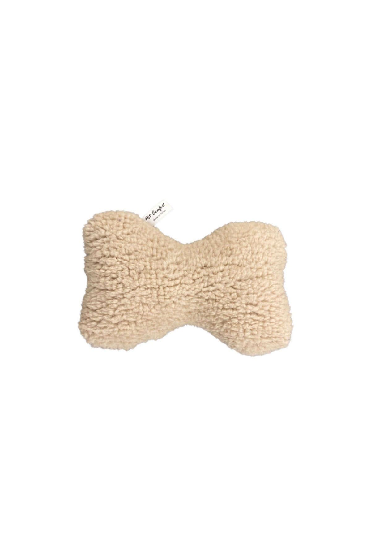 Pet Comfort Peluş Kemik Köpek Oyuncağı Kahverengi 20cm GLSTD