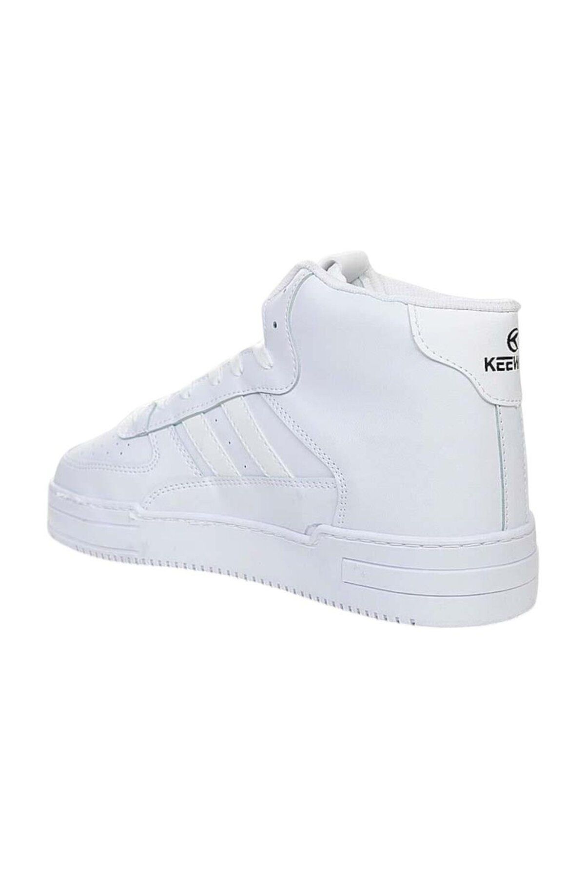 Liger-Men's High Top Basket Sneaker Shoes White 3