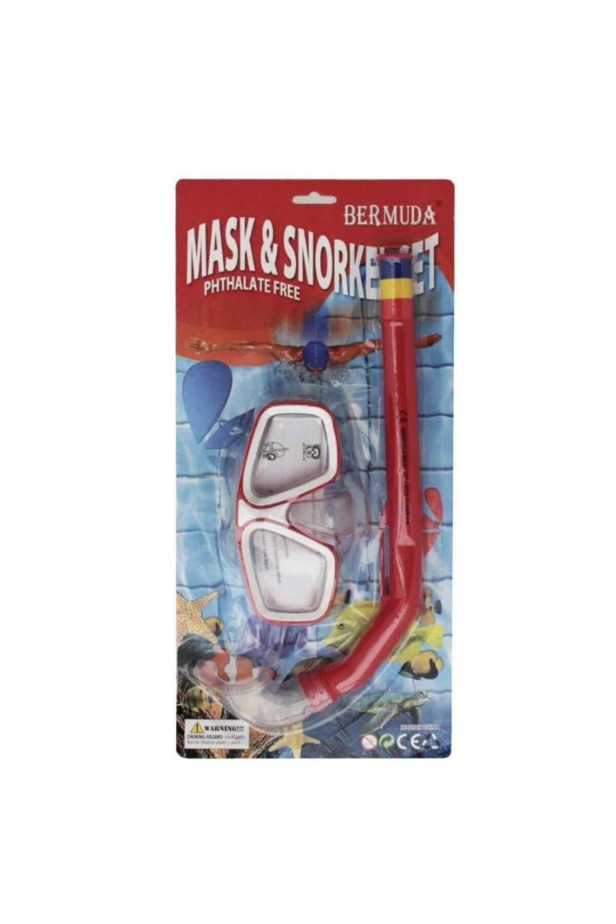 Genel Markalar AK408-140BC - MASKE SNORKEL SET GARSON (Lisinya)