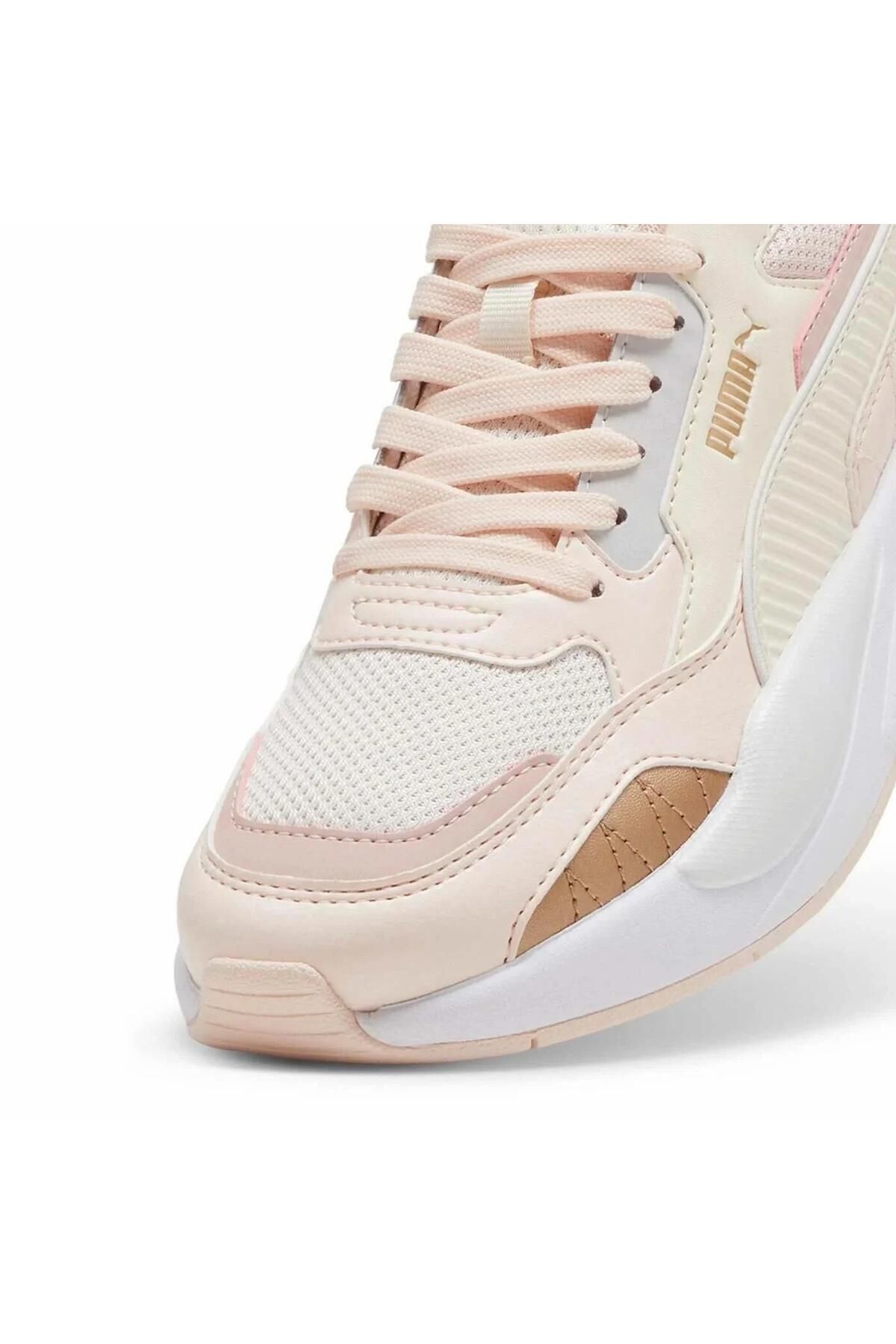 اسنیکر سفید زنانه اشعه ایکس 2 مربع Rosebay Almond Rose Gold Puma