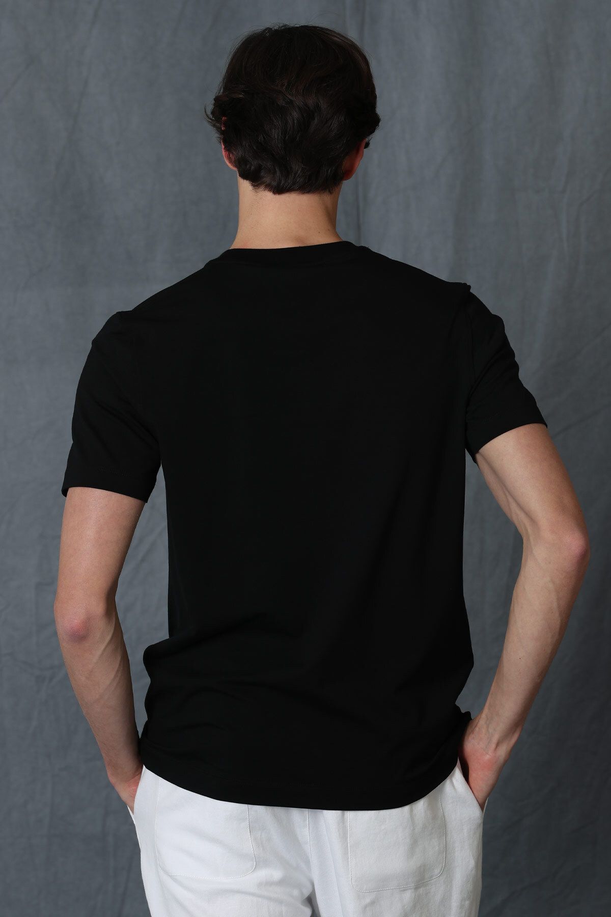 Lufian-Tricou grafic Pablo Modern Negru 6