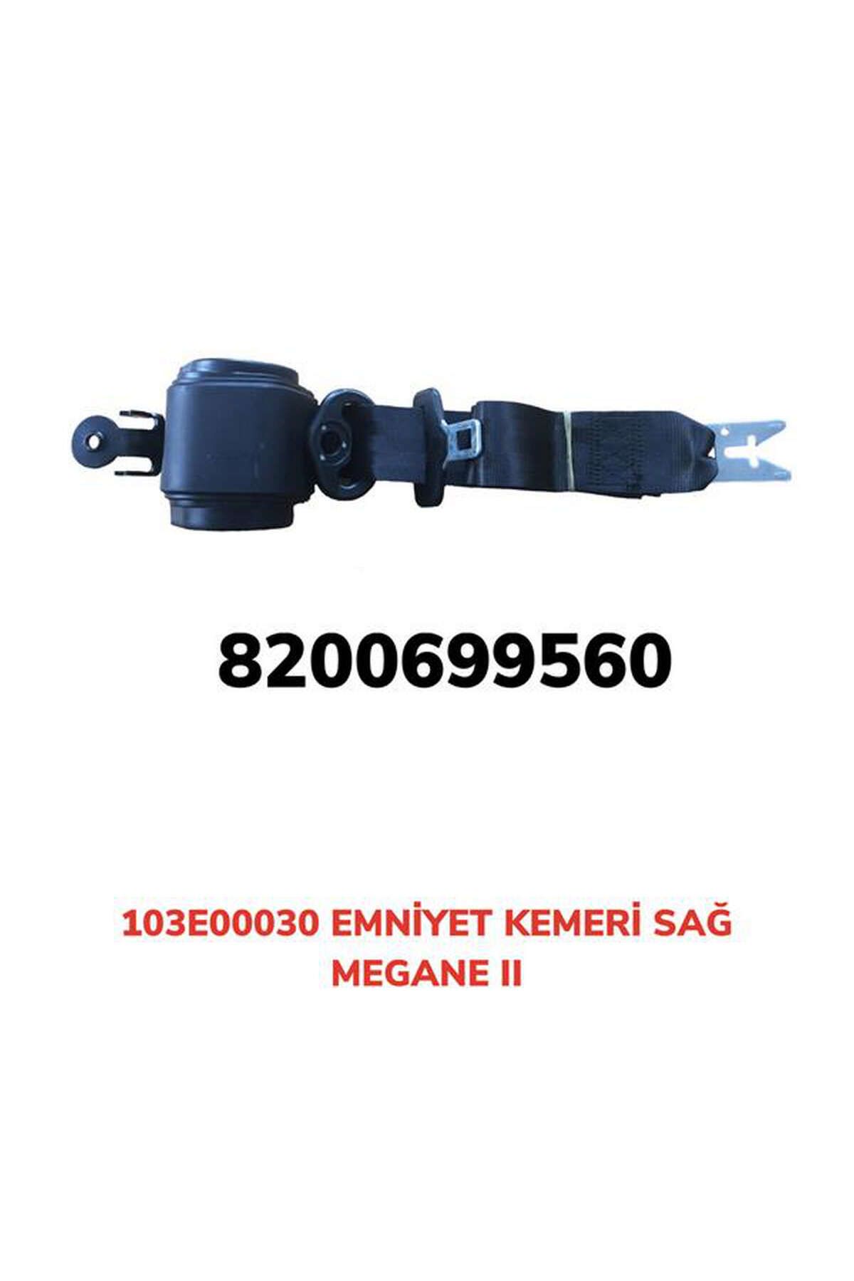 AFT EMNİYET KEMERİ OTOMATİK SAĞ MEGANE II 637140