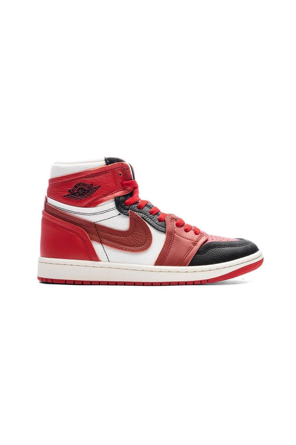 Nike WMNS AIR JORDAN 1 MM HIGH FB9891 600 (YARIM NUMARA BUYUK ALMANIZI ONERIYORUZ.)