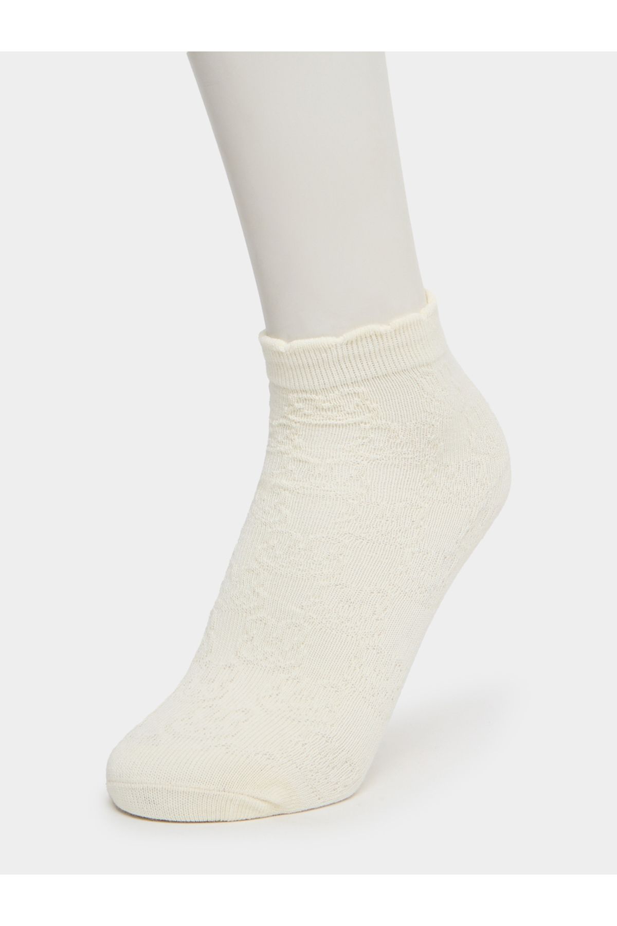 Styli-Pack of 5 - Textured Ankle Length Socks 2