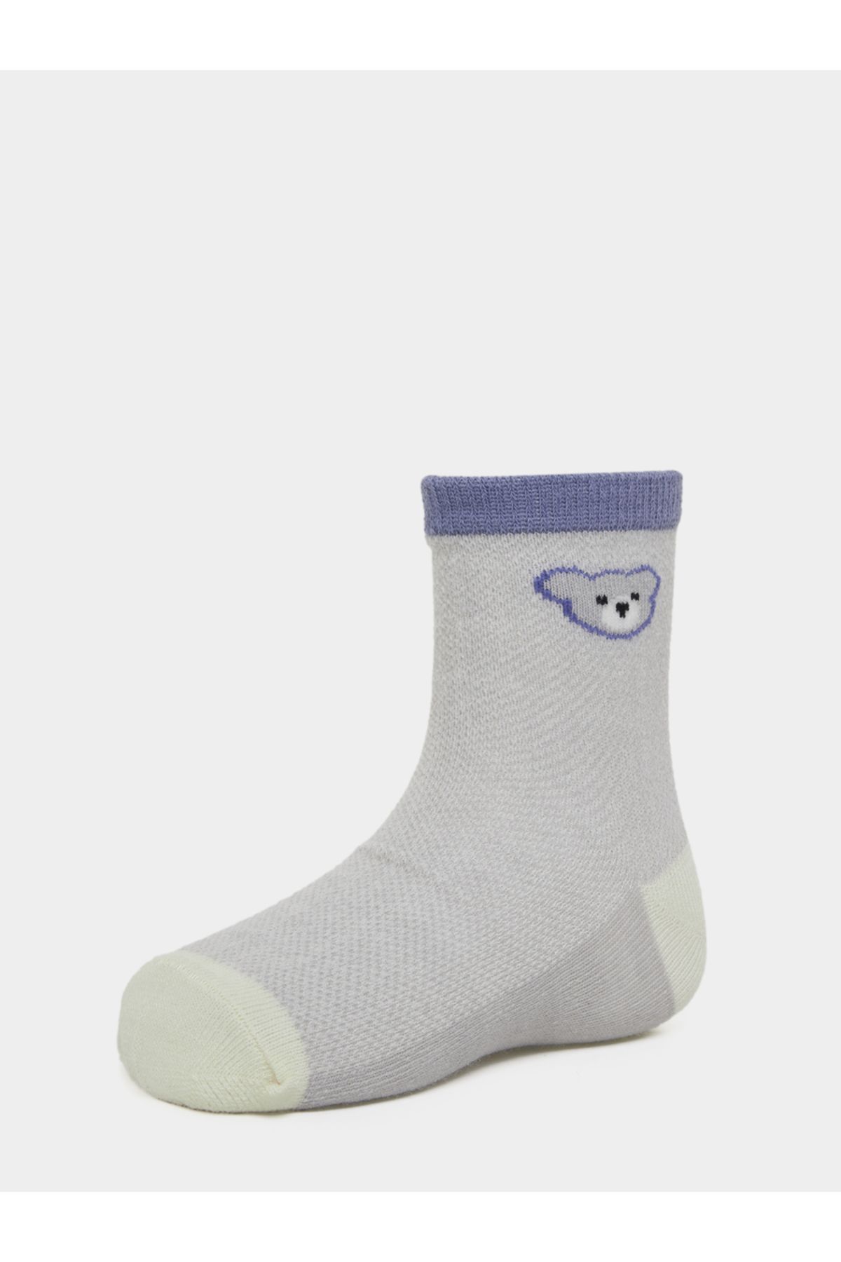 Styli-Pack of 5 - Cartoon Printed Cotton Mid Tube Socks 6