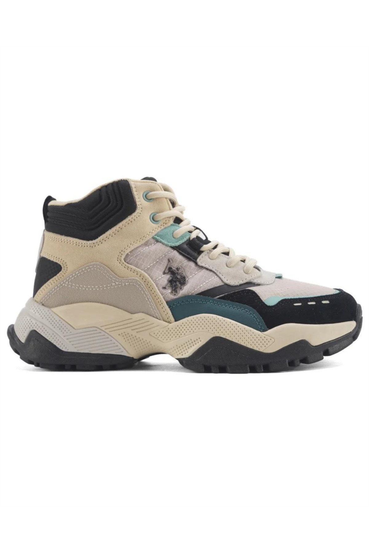 یو اس پولو چکمه مردانه Yota Hi 4Pr بژ-مشکی (سایز 40-43)