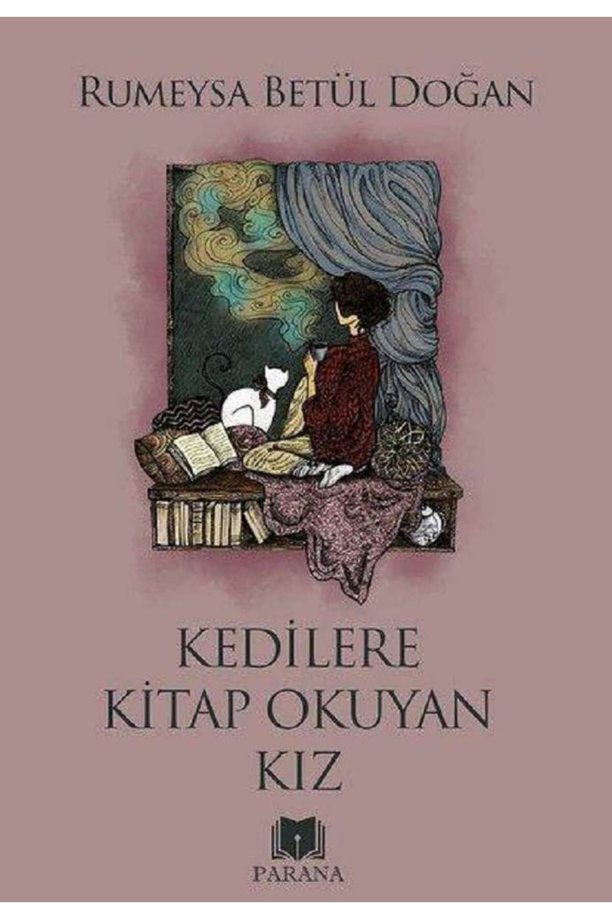 Parana Yayınları Kedilere Kitap Okuyan Kız