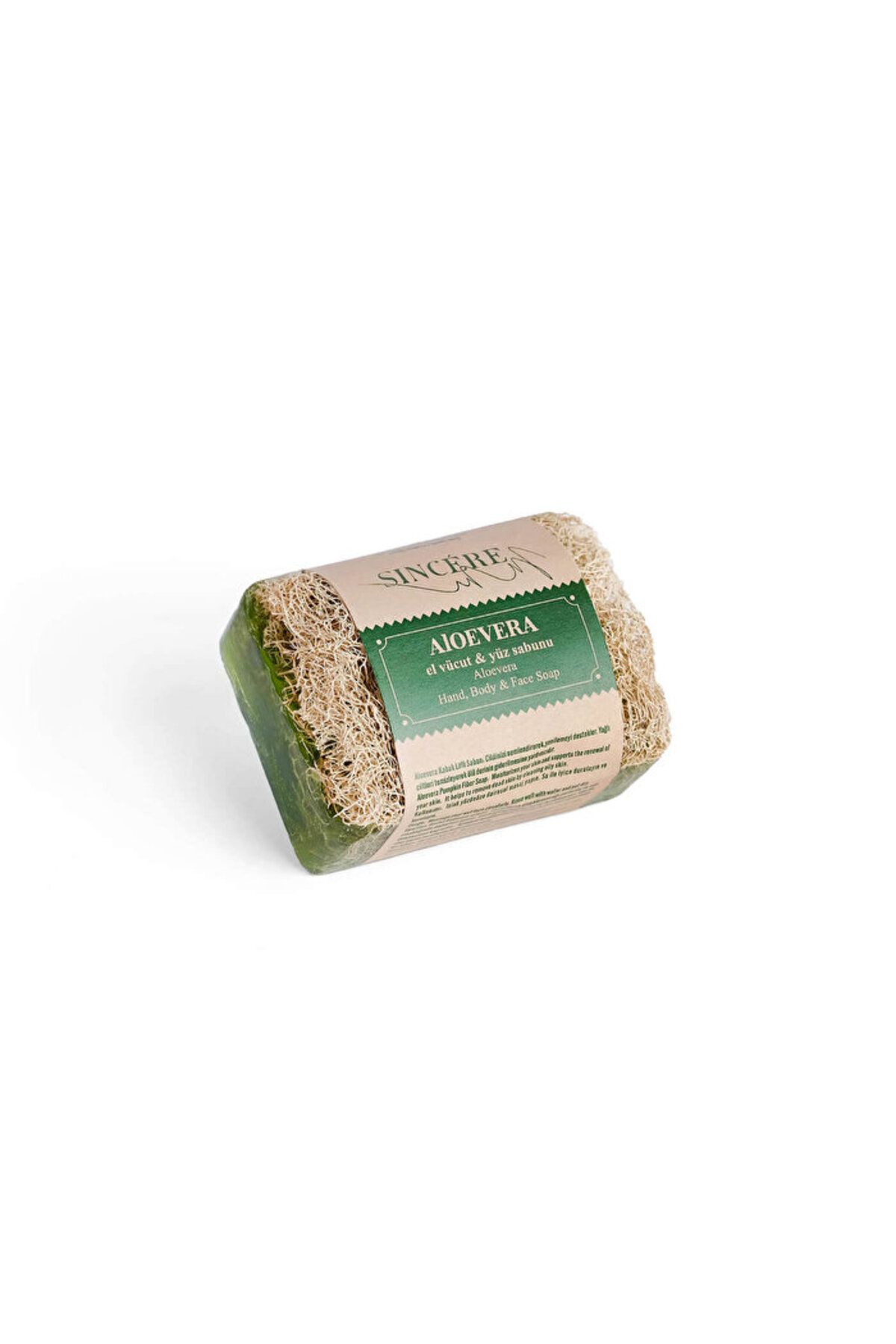 sincere Kabak Lifli Sabun - Aloevera - 120 gr