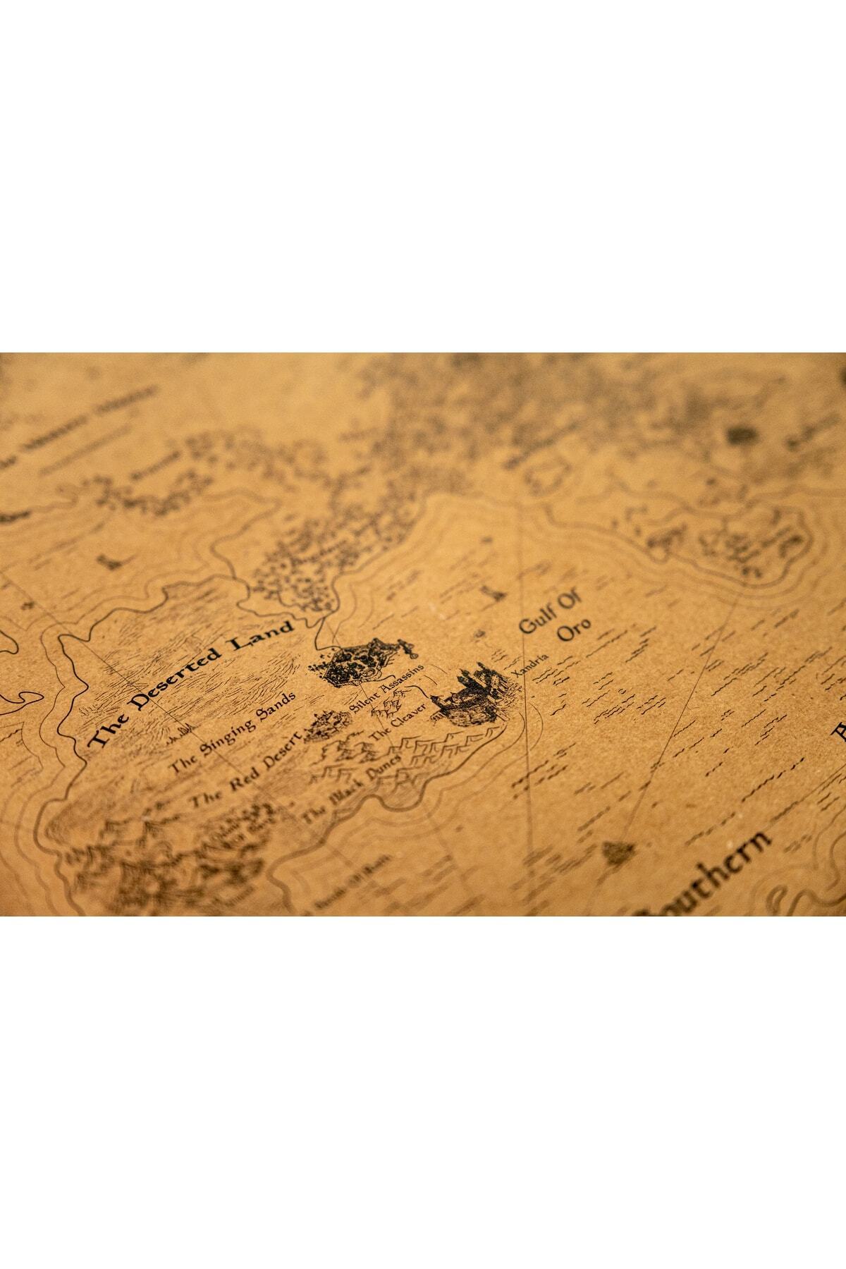 Talented Bears Workshop-Sarah J. Maas'Rustic Throne of Glass' Map - Erilea A3 Poster 7