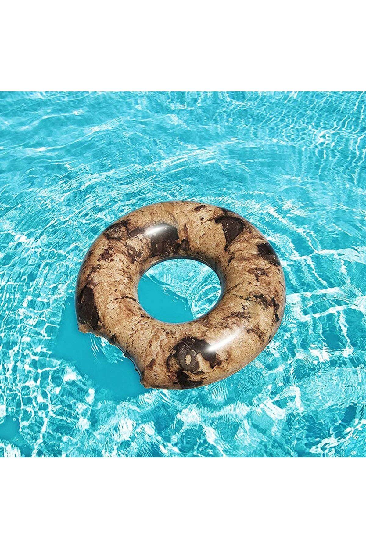 TOYFEST-Cookie Patterned Sea Pool Swimming Ring 107 cm 3