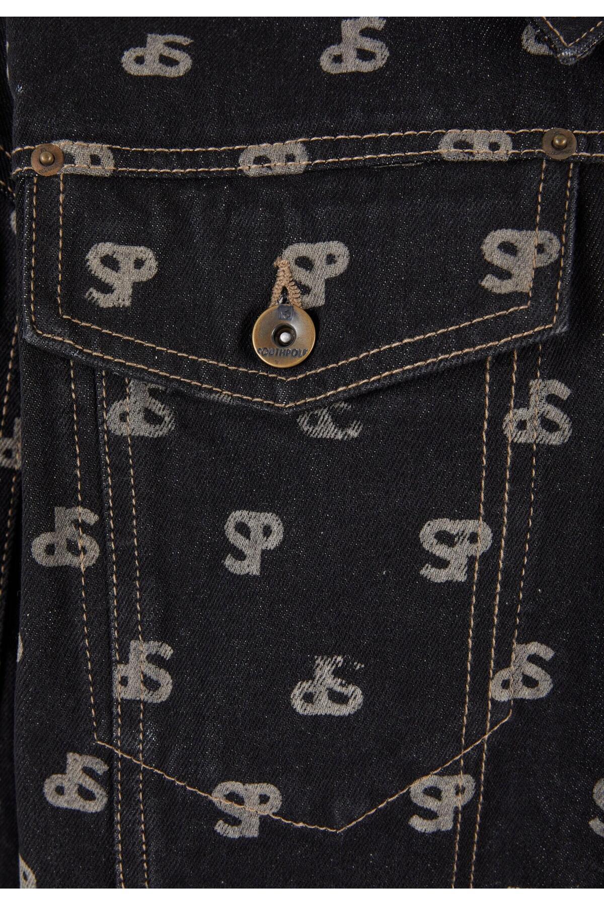 Southpole-Bleched Aop Denim Jacket 5