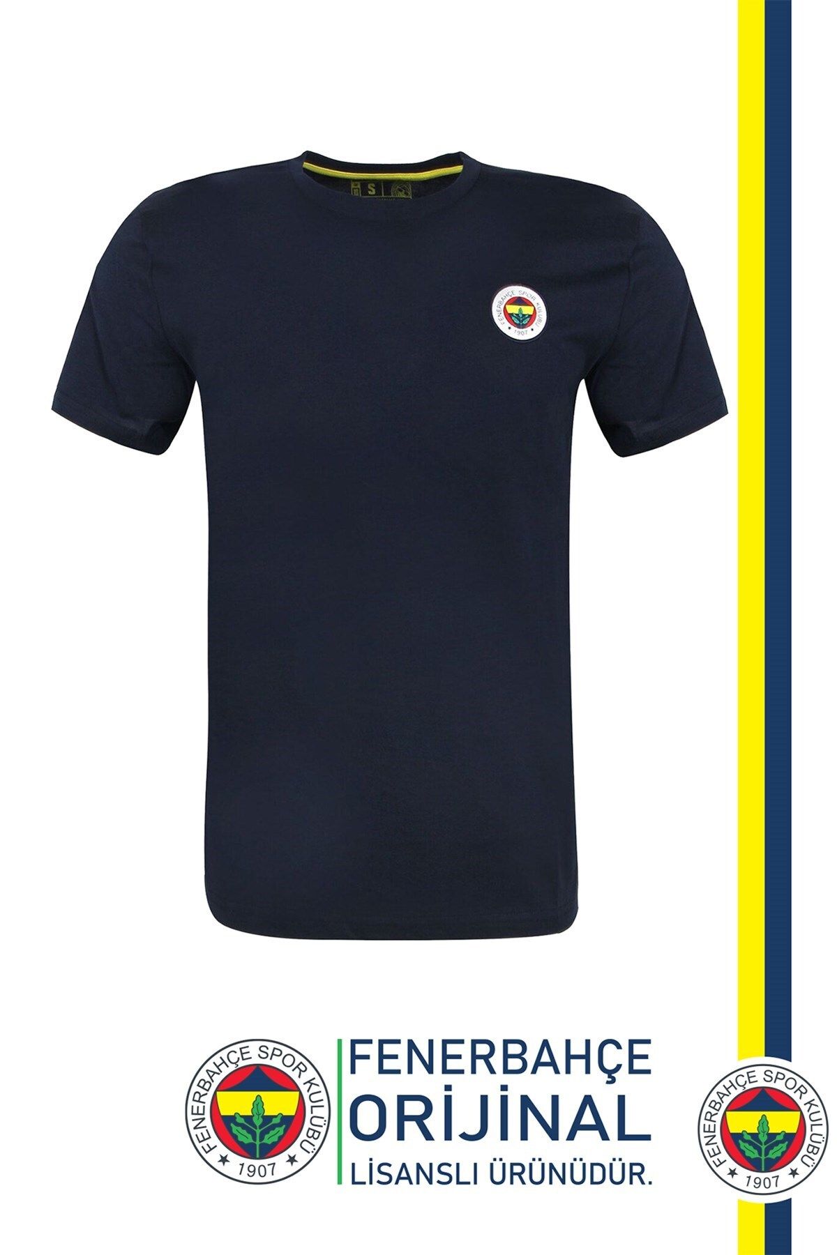 Fenerbahçe-Tricou de bază cu gâtul rotund cu licență originală cu cutie de lemn 2