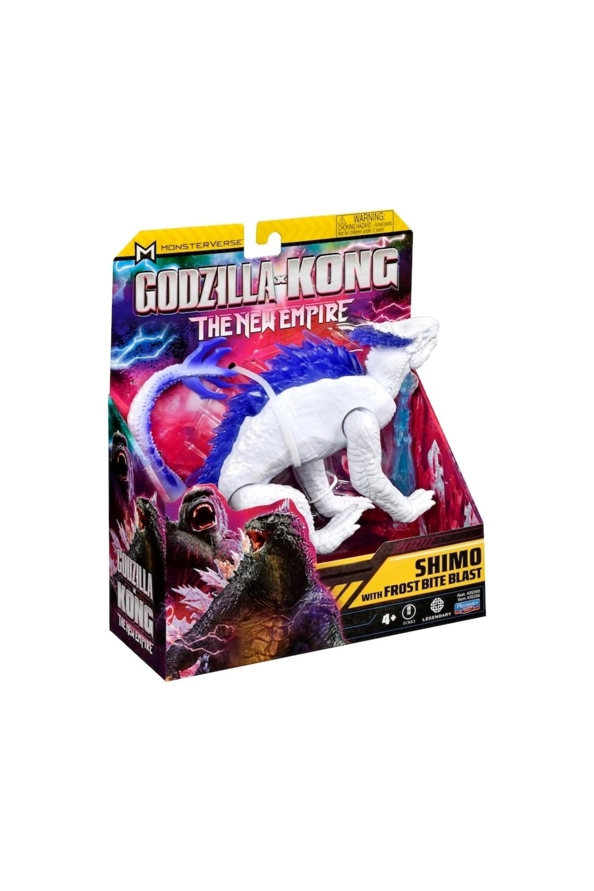 GIOCHI PREZIOSI-Godzilla and Kong Action Figure Shimo with Frost Bite Blast 15 cm 4