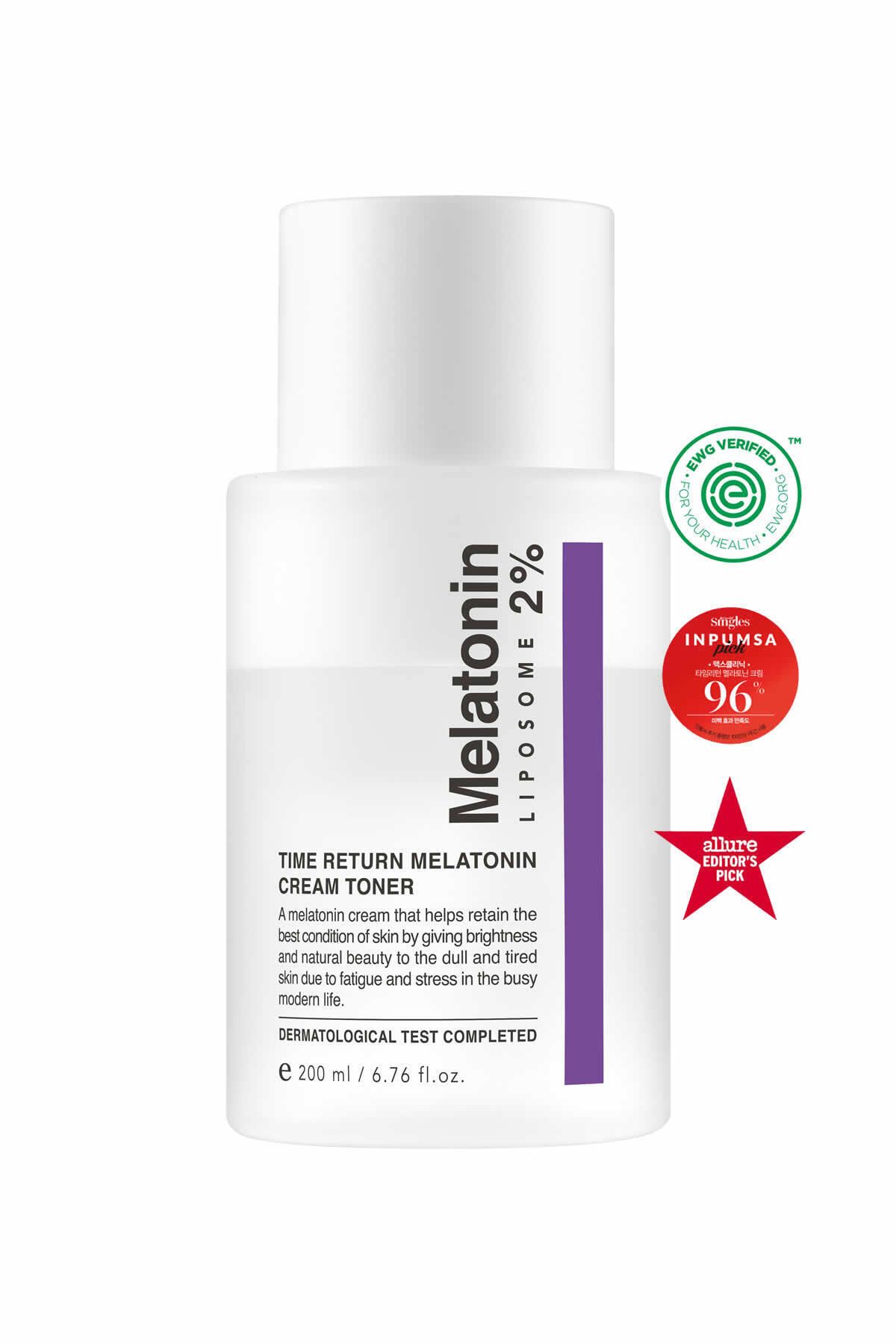 MAXCLINIC %2 Melatonin Içeren Çift Fazlı Yorgunluk Karşıtı Krem Tonik Melatonin Cream Toner 200 ml