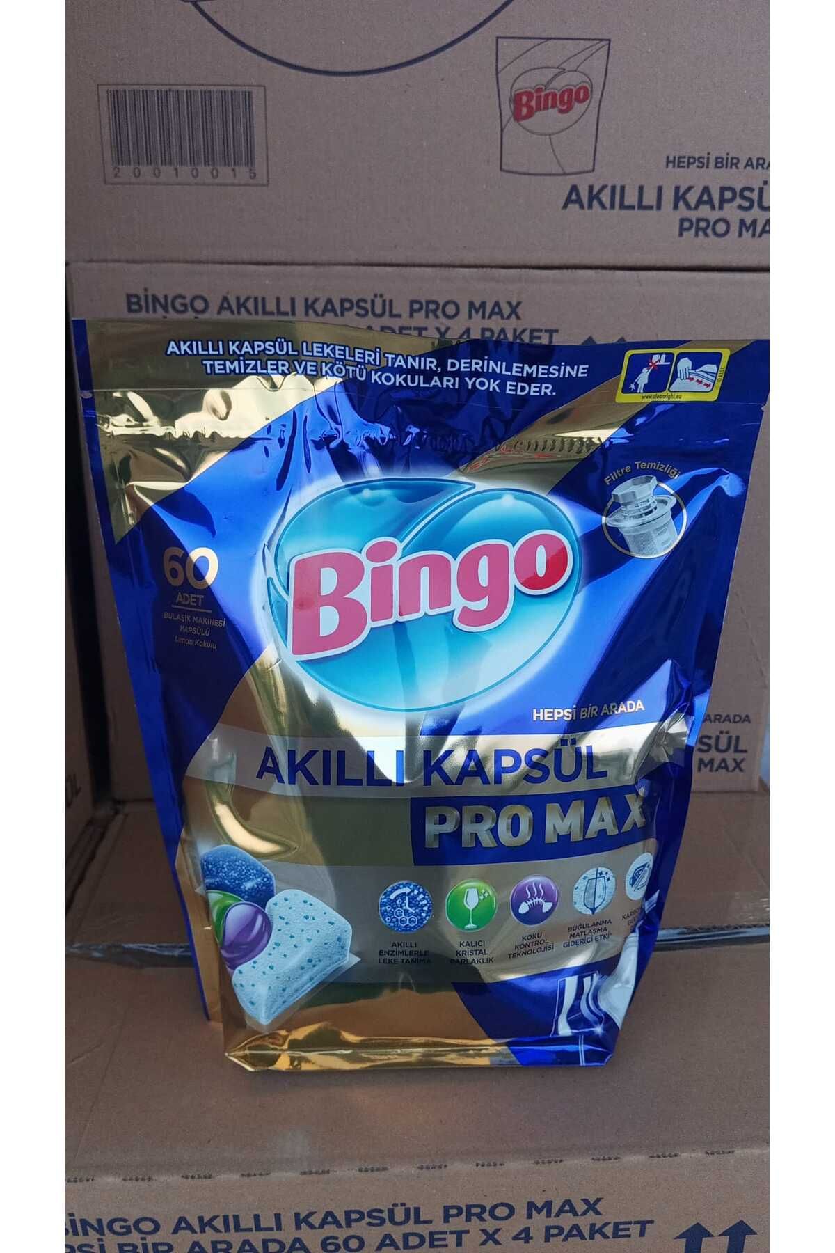 Bingo Bulaşik Tableti? 60 Li? Akilli Kapsül Promax