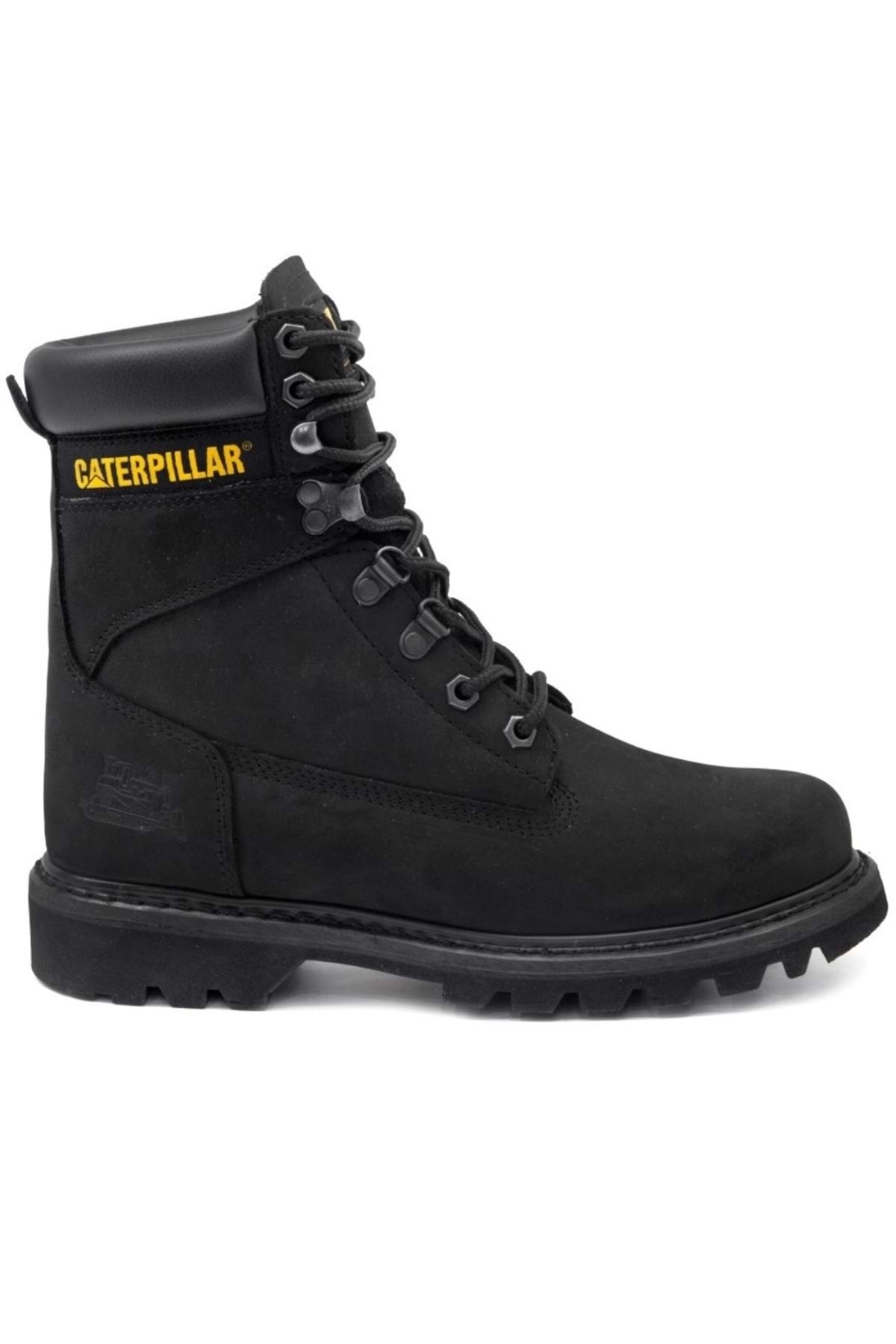 Cat 015g100104 Montana Deri Caterpıllar Unisex Bot SİYAH görsel 2