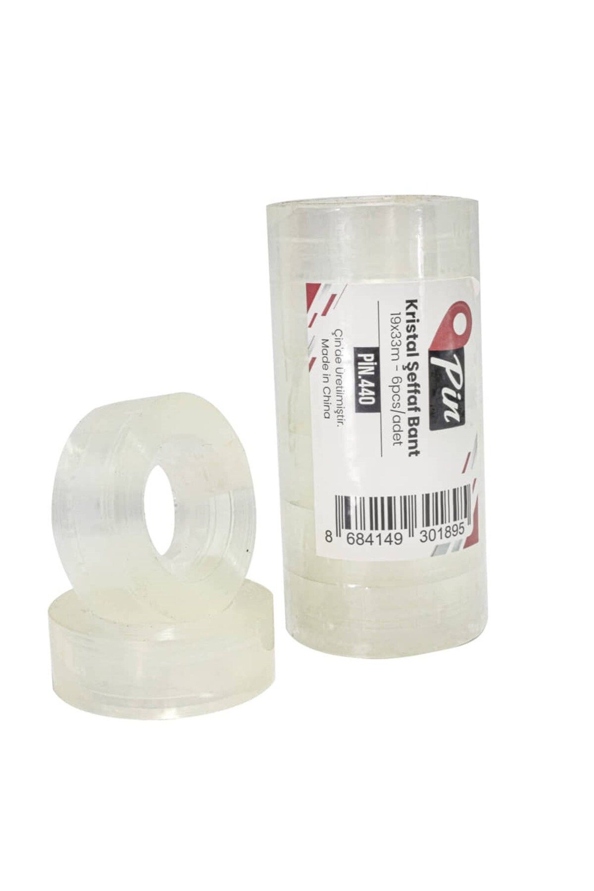 Pin-440 Crystal Tape 19 mm X 33 m (4 Pieces) 1