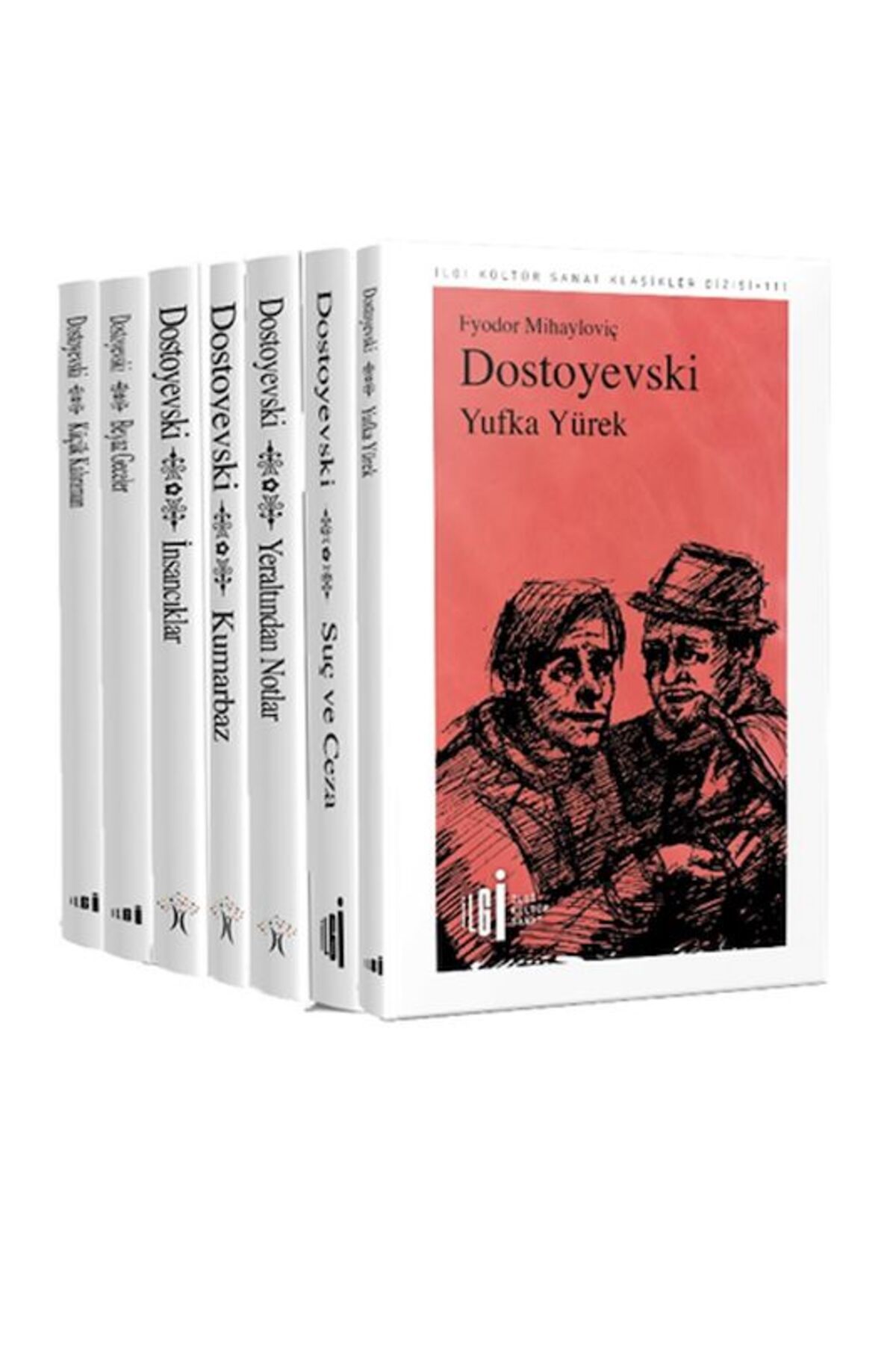 İlgi Kültür Sanat Yayınları Dostoyevski Set 7 Kitap