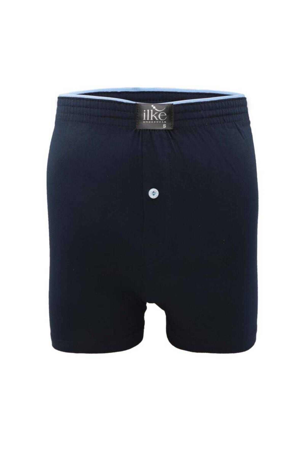 İlke-İlke Combed Boxer 011 |   Navy Blue 1