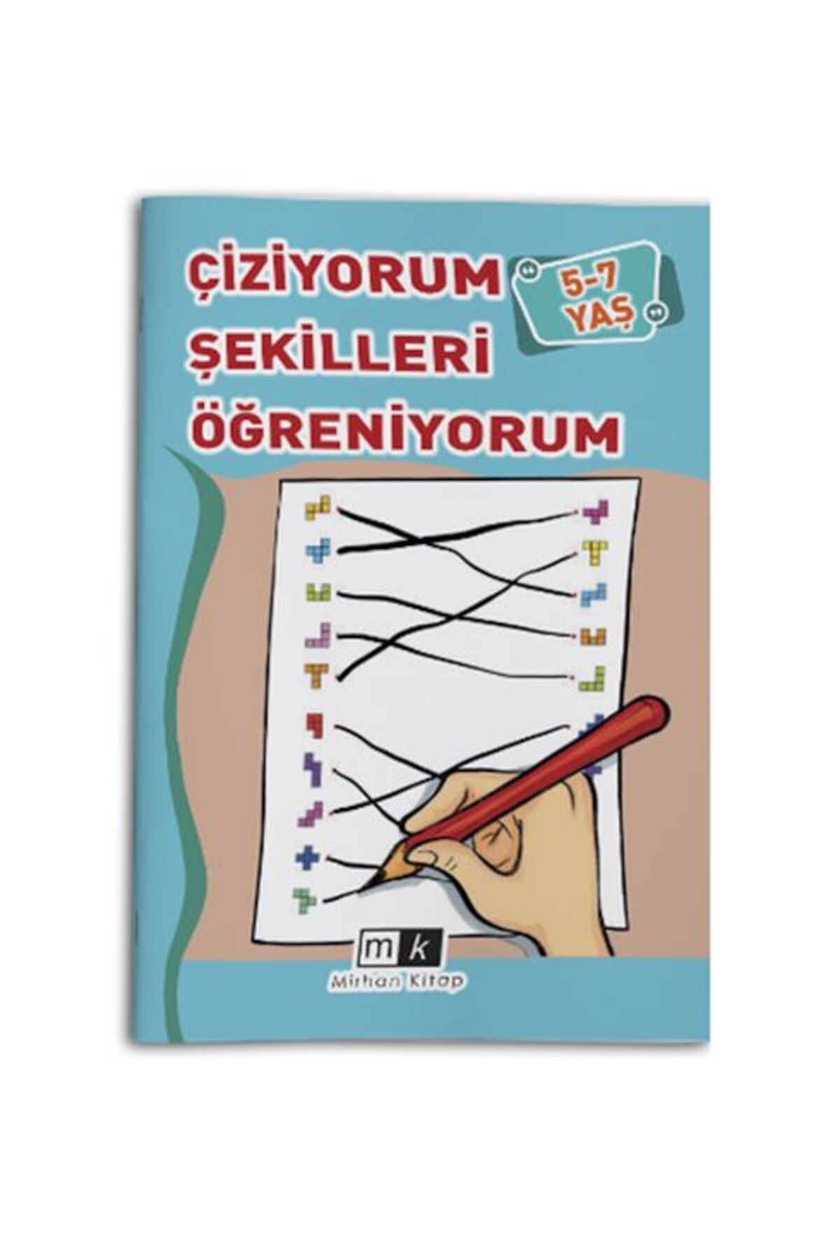 Karma Kitaplar Çiziyorum Şekilleri Öğreniyorum 5-7 Yaş