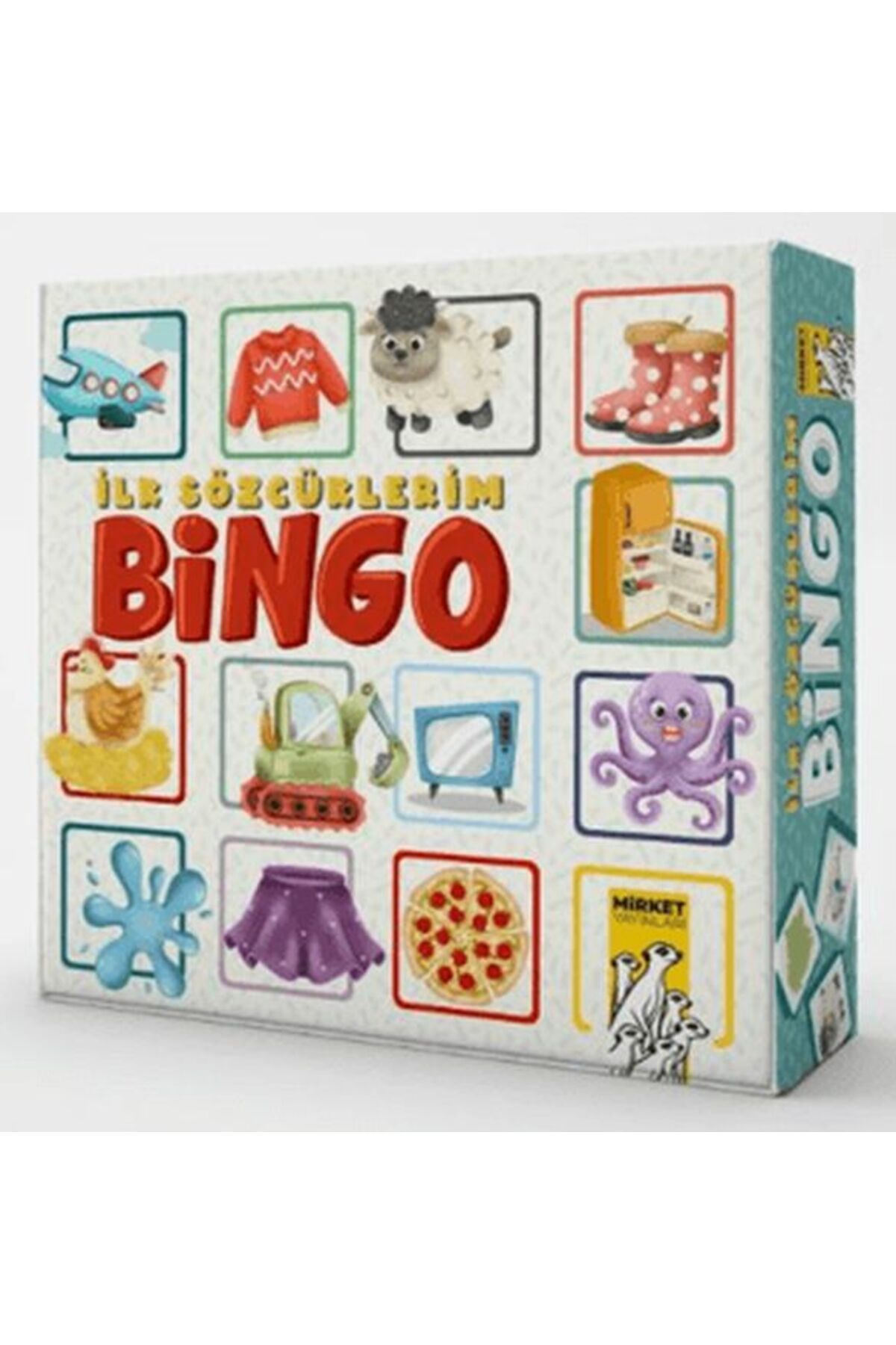Mirket Yayınları İlk Sözcüklerim Bingo