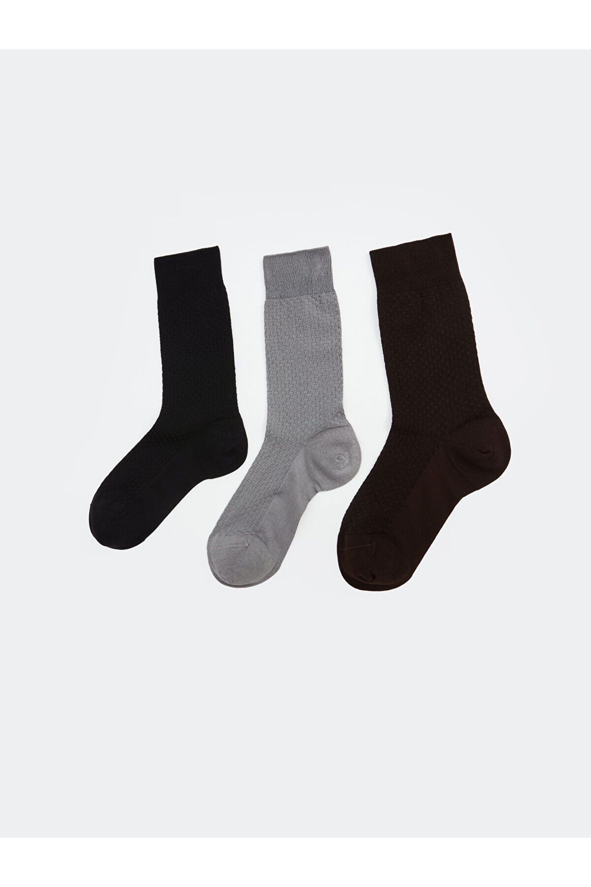 LC Waikiki-Lcwk Men's Socks 3-Piece 1