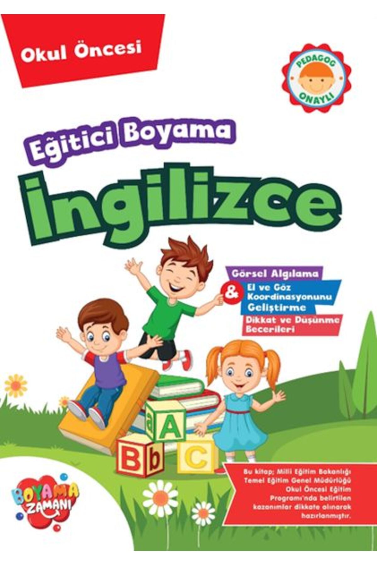 Türk Dil Kurumu Yayınları Eğitici Boyama - İngilizce