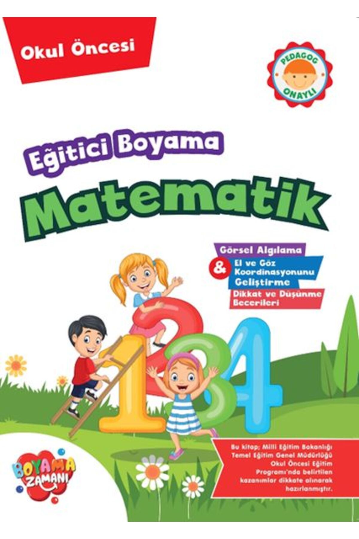 Türk Dil Kurumu Yayınları Eğitici Boyama - Matematik