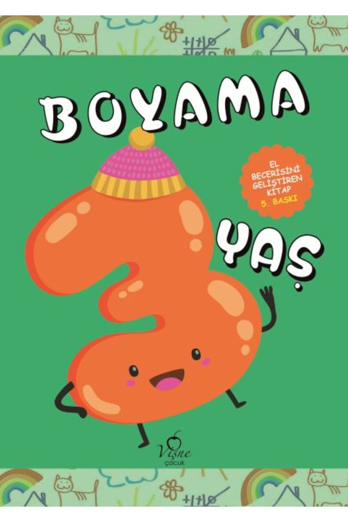Türk Dil Kurumu Yayınları Boyama 3 Yaş