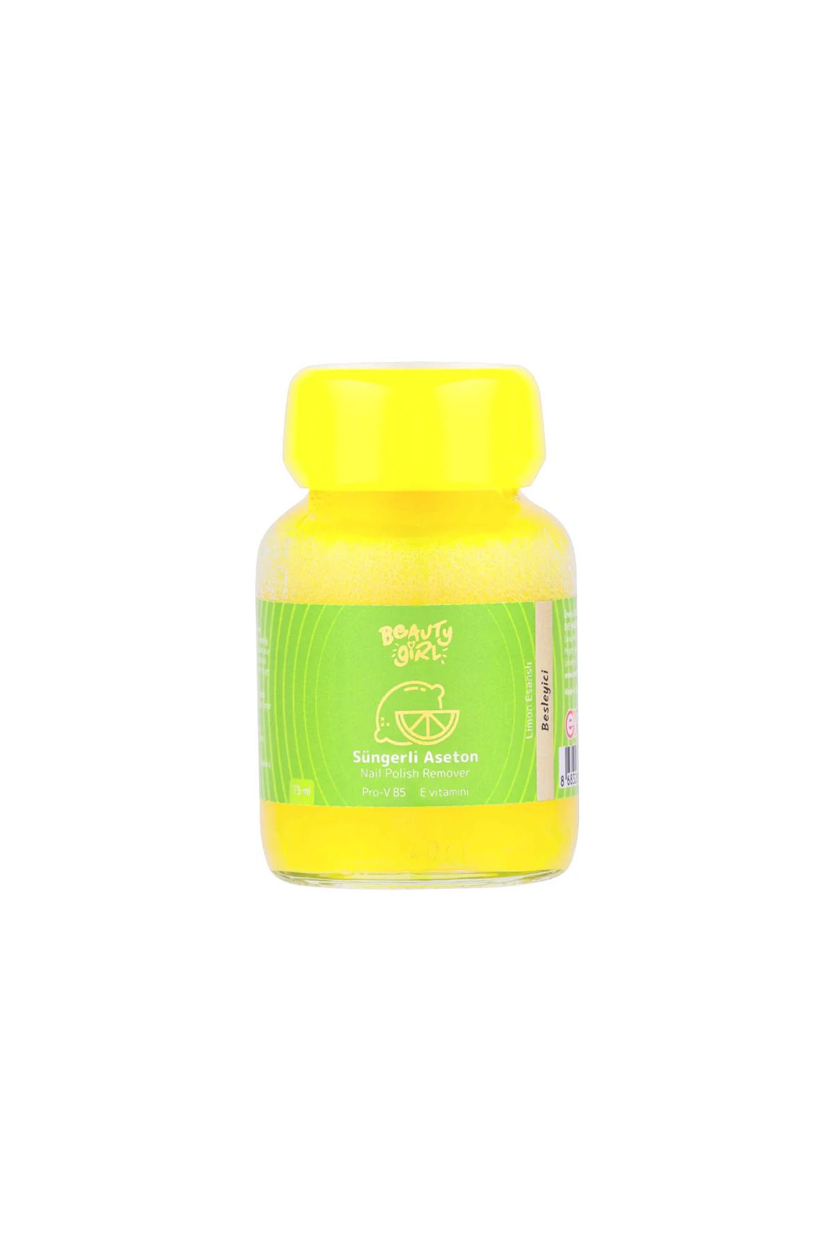 StoaZone Süngerli Aseton Limon 75 ml Süngerli Aseton Limon