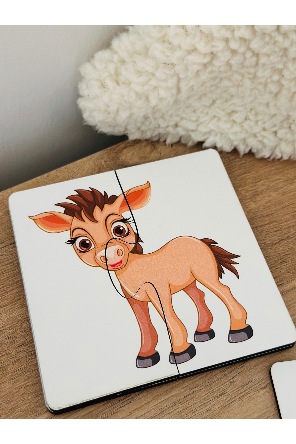 آموزش حیوانات، آموزش الفبا، کارت‌های جورکردنی حیوانات، اسباب‌بازی چوبی، اسباب‌بازی آموزشی