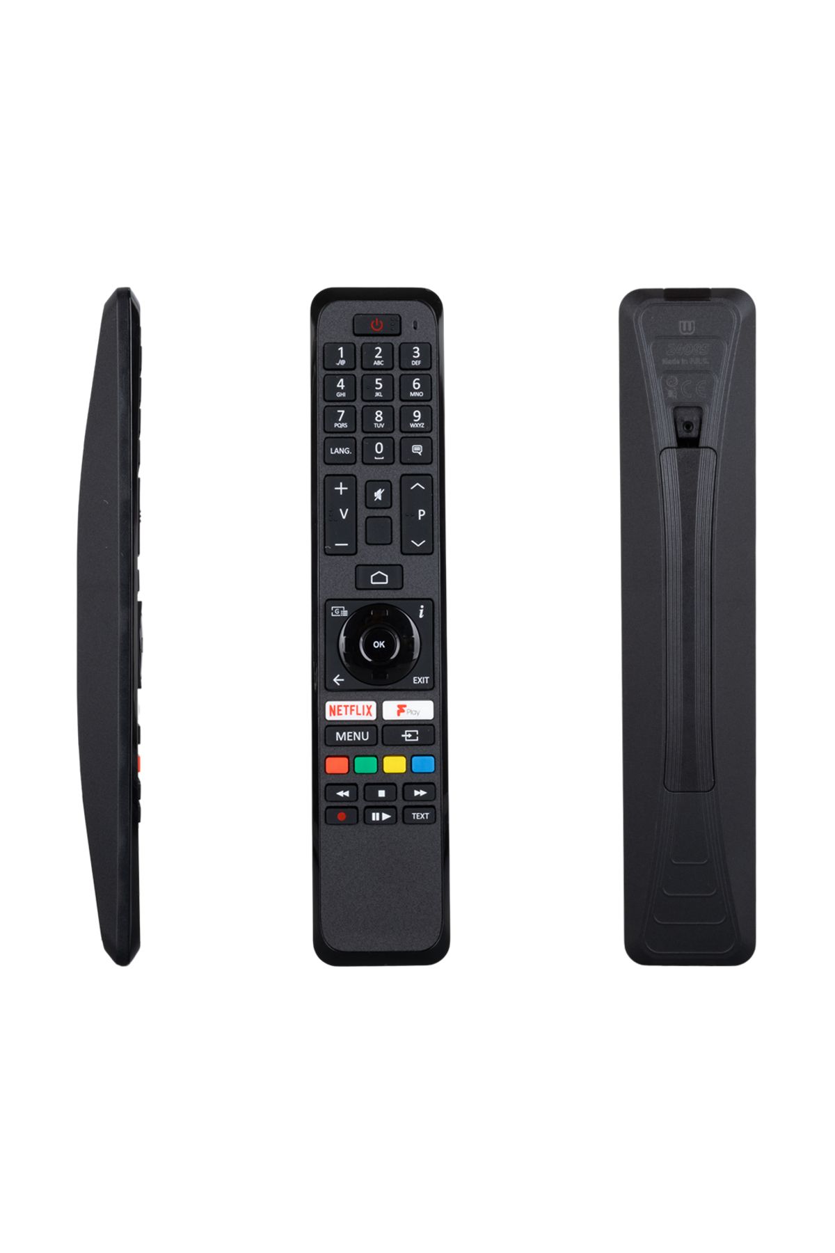 Kapamarka SES KOMUTSUZ VESTEL RC 43161 NETFLIX-PLAY LCD LED TV KUMANDA (HRM1857)